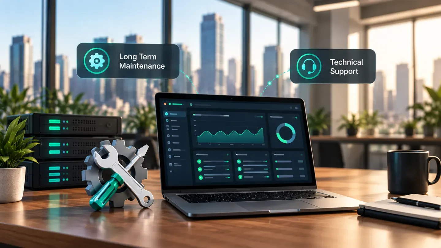 Maintenance and Technical Support Dashboard
